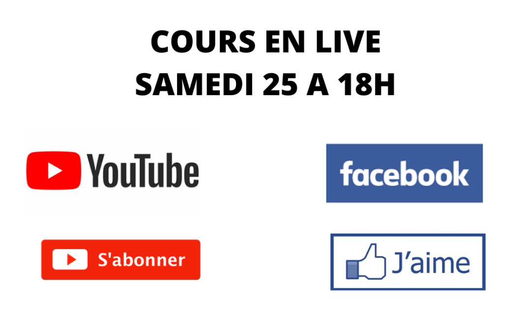 COURS EN LIVE