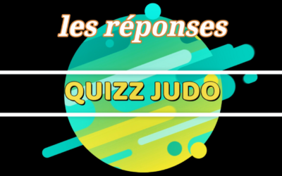 REPONSE DU QUIZZ