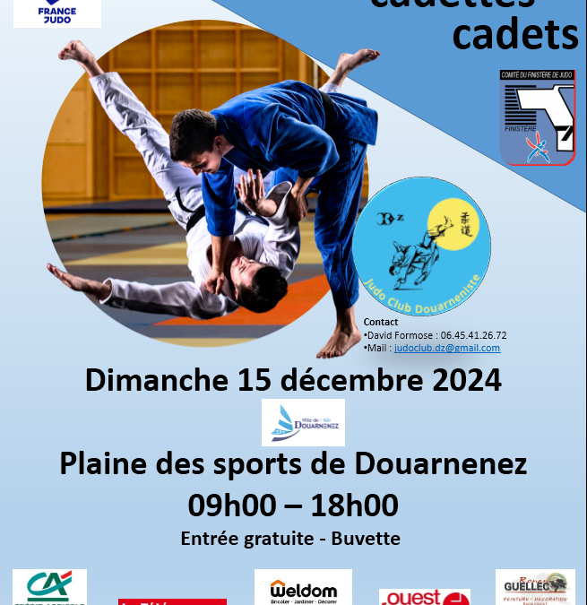 Organisation du Championnat Départemental Cadet