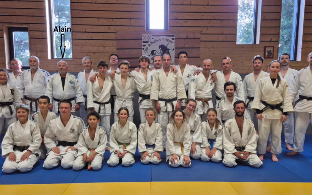 Entraînement vétérans au dojo de TREGUNC