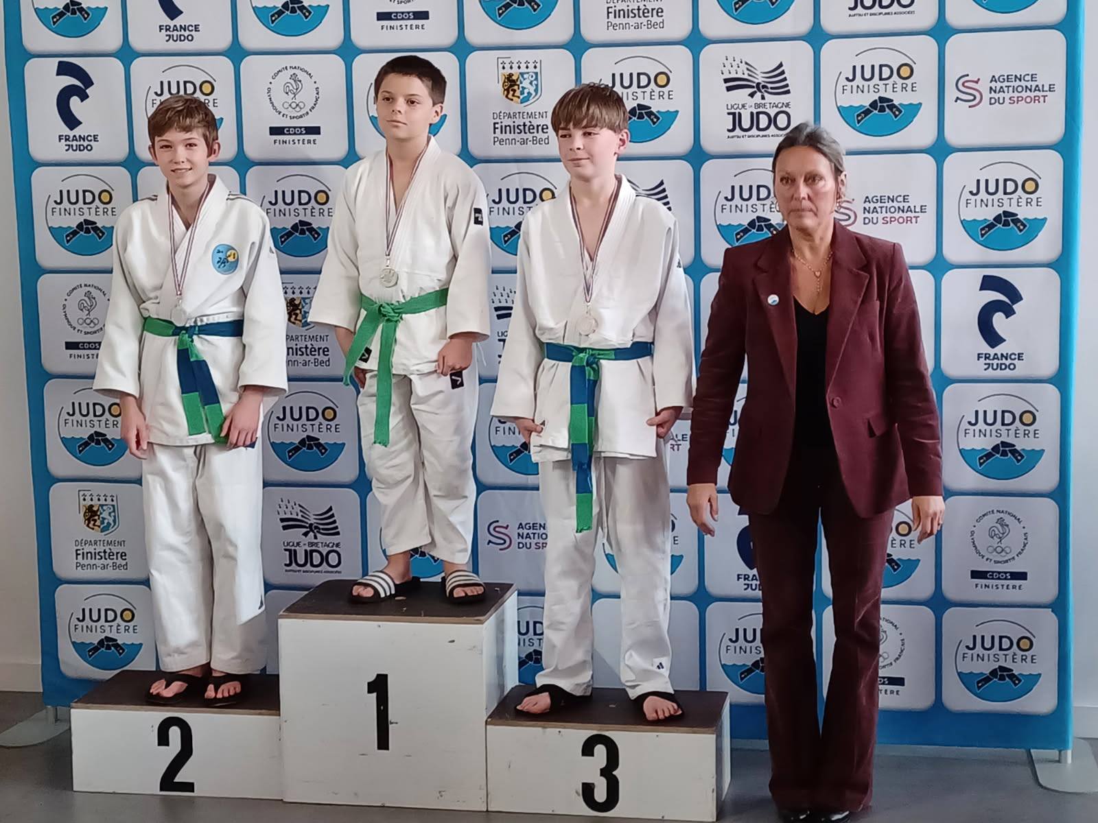 Bourg blanc3 - 1er tournoi du Finistère minimes à Bourg Blanc.