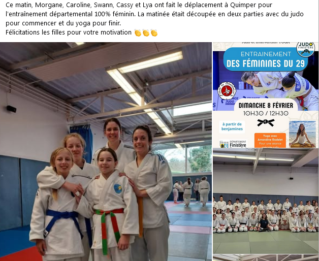 96 0802 stage filles - Entraînement des féminimes du 29