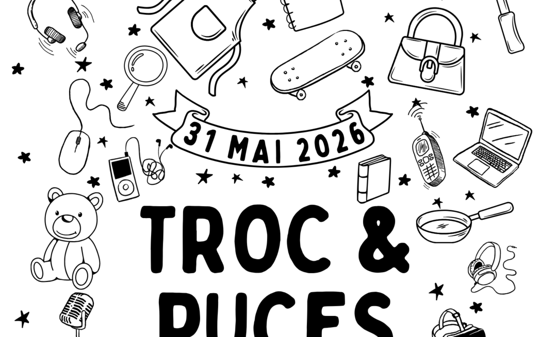 Troc et Puces du 31/05/2026 – Salle Jules Vernes