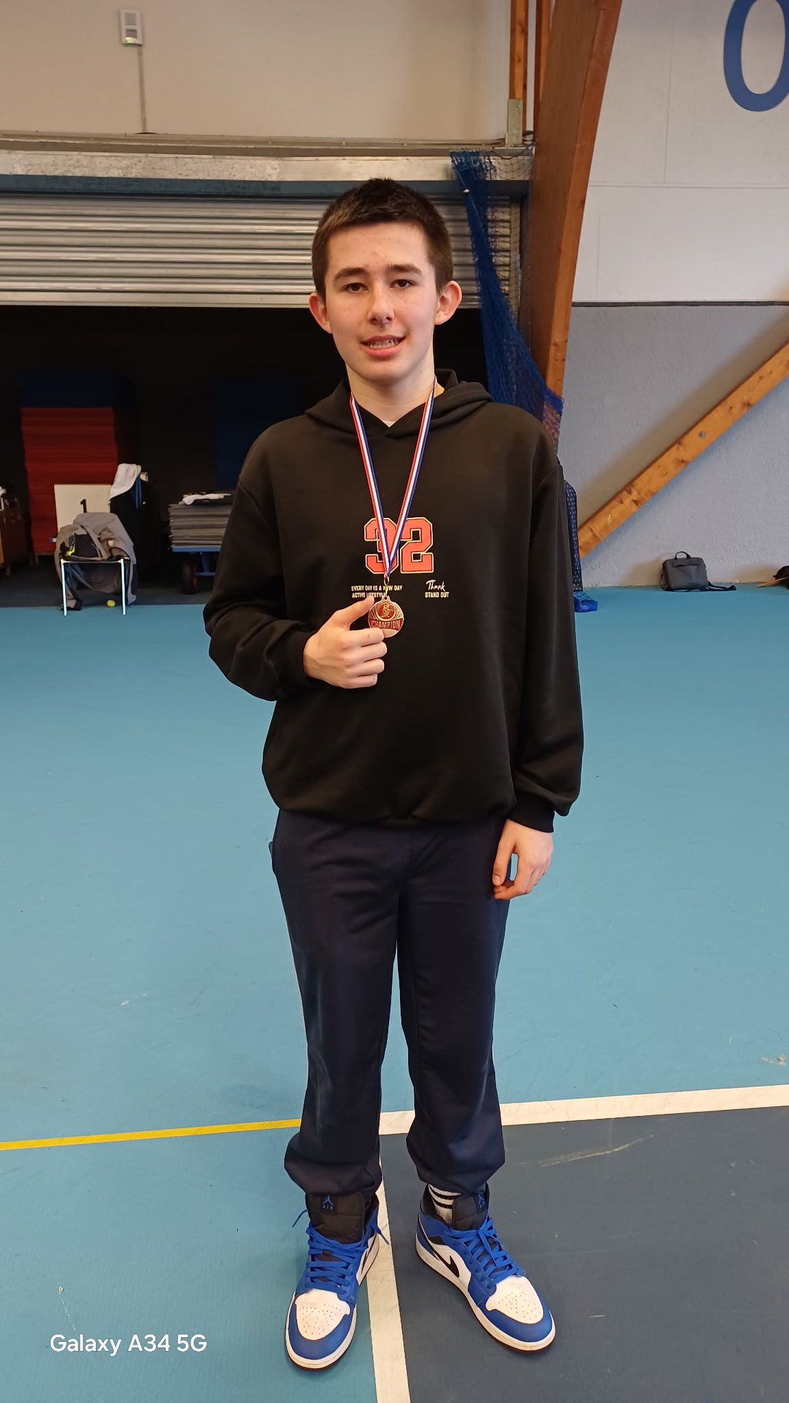 Kentin 2 - Kentin au championnat de Bretagne par équipes minimes à Gouesnou