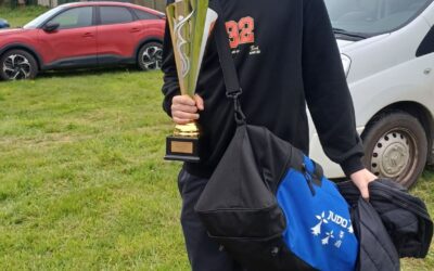 Kentin au championnat de Bretagne par équipes minimes à Gouesnou